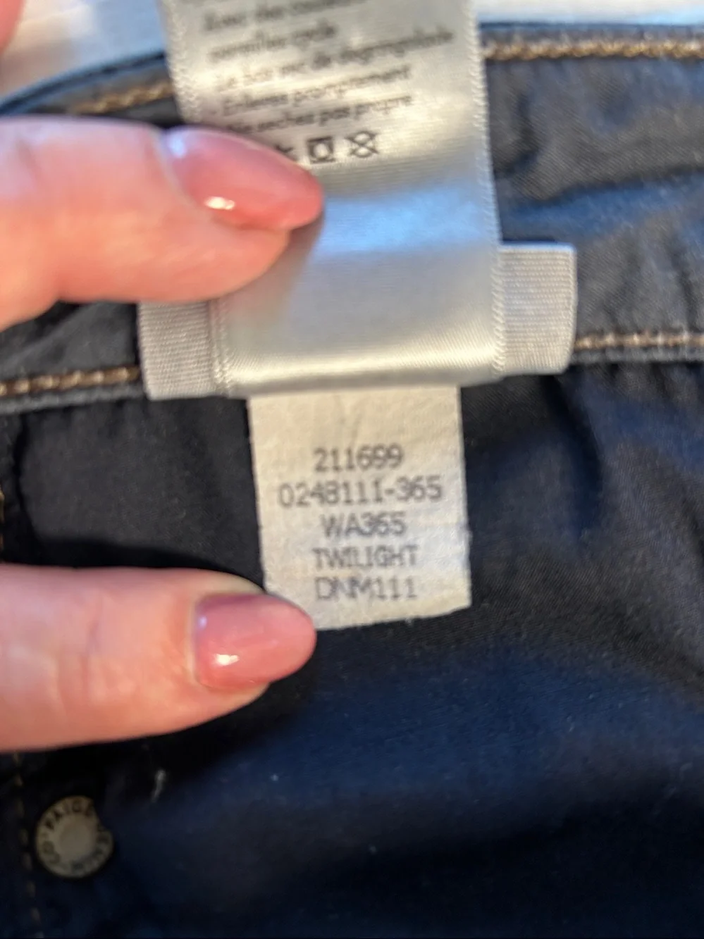 Paige Skyline Skinny Twilight Denim Jean. Sz 27